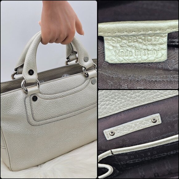 Cรฉline Boogie Metallic Pearl Handbag - Picture 5 of 17